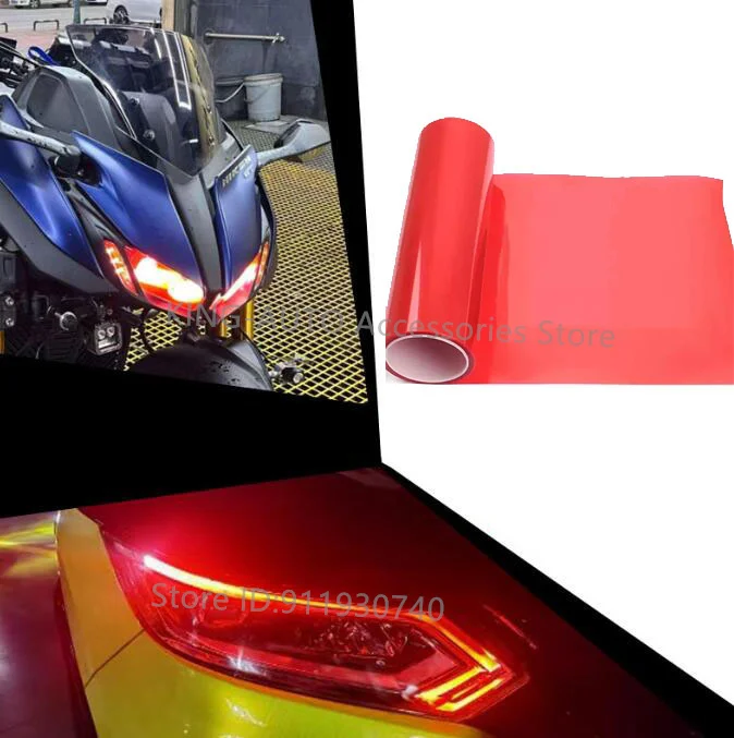AUTO PPF koplamp tint film tph pu materiaal auto wikkelen anti-kras Beschermend voor autolamp achterlichten zwart grijs blauw bruin