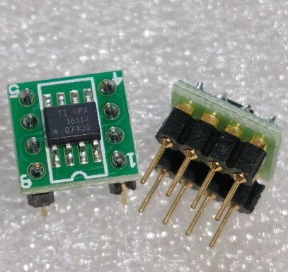 opa1612 original OPA1611 Audio operational amplifier chip opa1612aidr OPA1611aidr SOP8 to DIP8 OPA2604 U upgrade