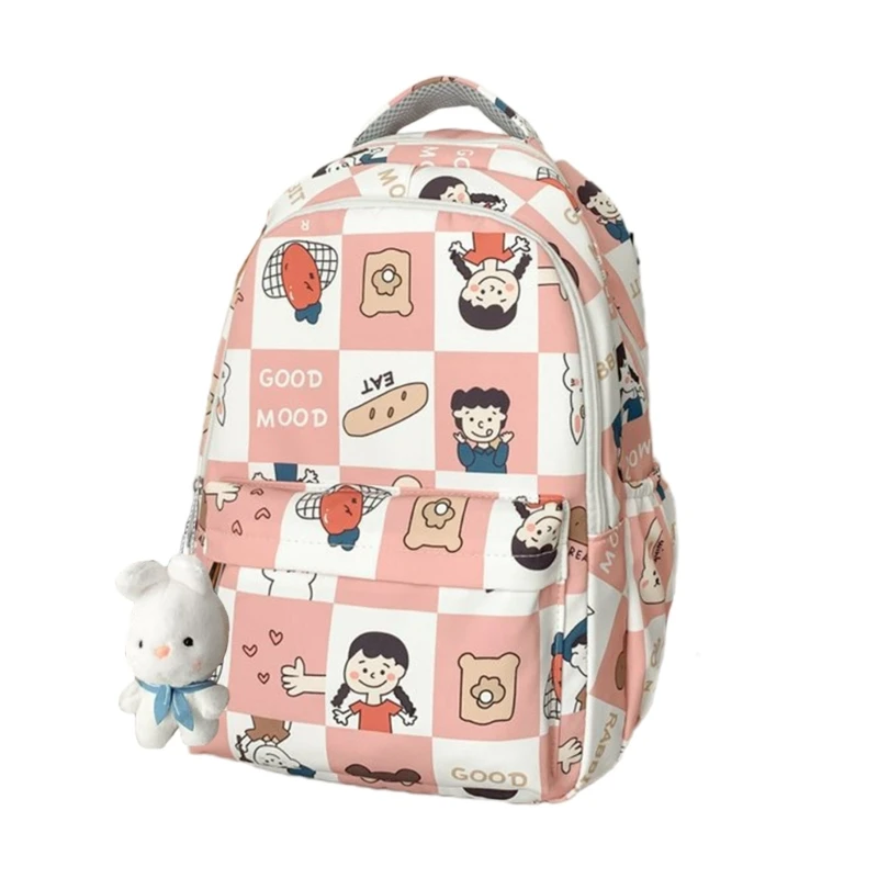 ¡Novedad de 2023! Mochila con estampado de dibujos animados para adolescentes, mochila para estudiantes, mochila de gran para de