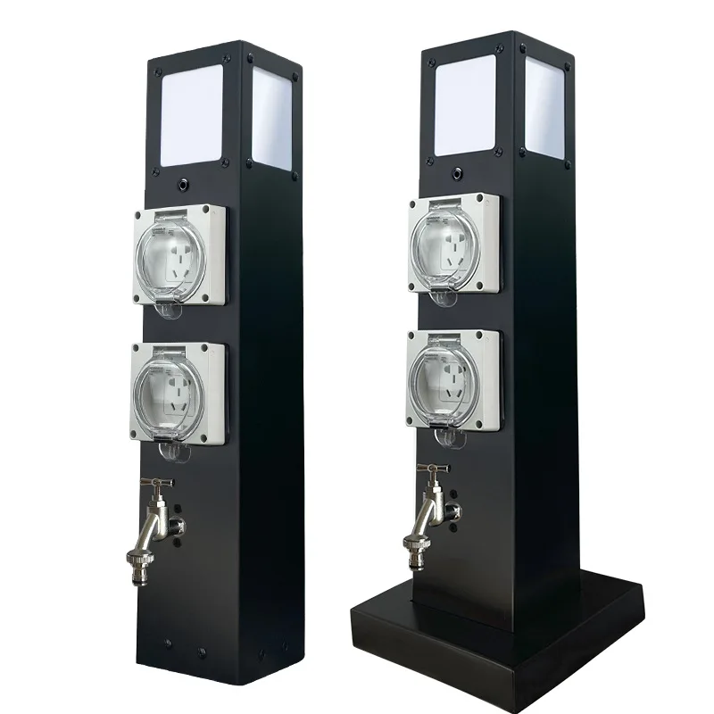 

Outdoor landscape camp water and electricity pile column garden smart light 10A16A waterproof courtyard socket water a