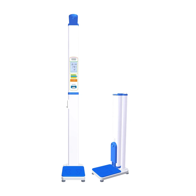 Service Equipment Height and Weight Scale with BMI Analysis Voice Broadcast and Printing Measurement Result Feature