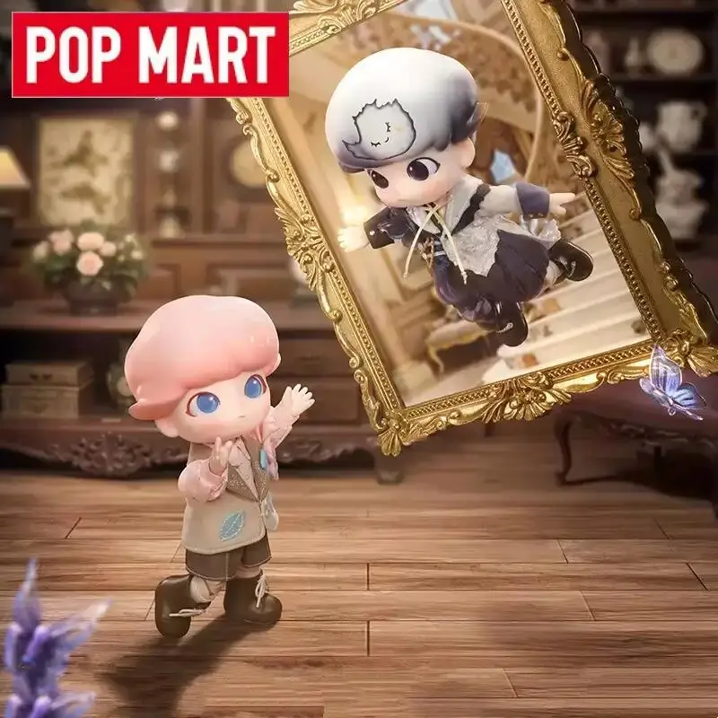 

POP MART Dimoo Gentleman Series 1/8 слепая коробка игрушки куклы Guess Bag Kawaii аниме фигурка Mystery Box настольные украшения подарок