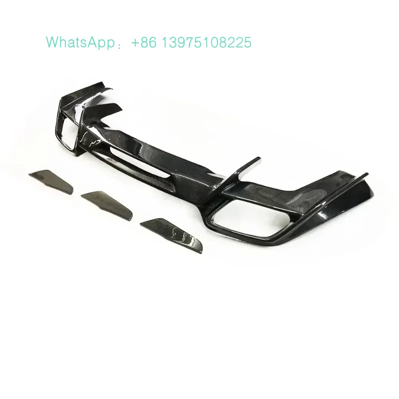 

Carbon Fiber R Style Rear Diffuser Fit C190 GT GTS GTR 2014+