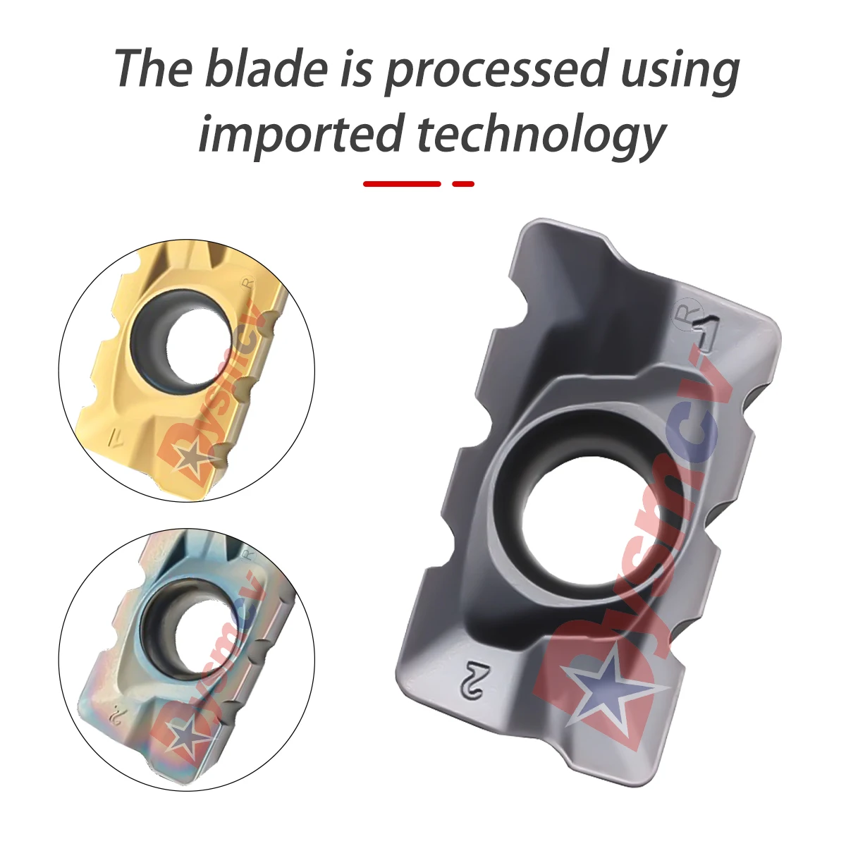 APMT1135PDER-PM4 APMT1604PDER-PM6 Corn Milling Cutters Serrated Milling Cutter CNC Lathe Cutting Insert Open Rough Milling Blade