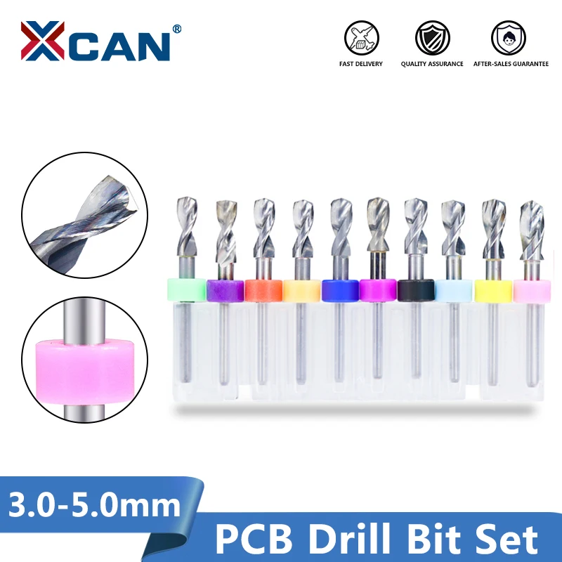 Xcan Carbide Broca Grupo Mini Broca Ferramenta de Perfuração Pcb Circuit Board 3.15.0 mm
