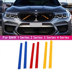 2Pcs Car Front Grille Trim Strips For BMW F20 F30 F21 F22 F23 F31 F32 F33 F34 F36 F40 F44 Car Styling Decoration Accessories