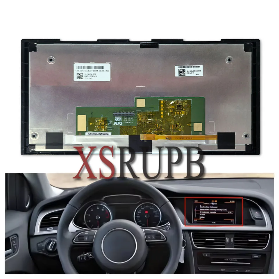 

Новый оригинальный 10,1-дюймовый автомобильный навигационный ЖК-экран C101HAA01.2 с заменой сенсорного экрана для Audi Q3 A4 A4L 2023-2024