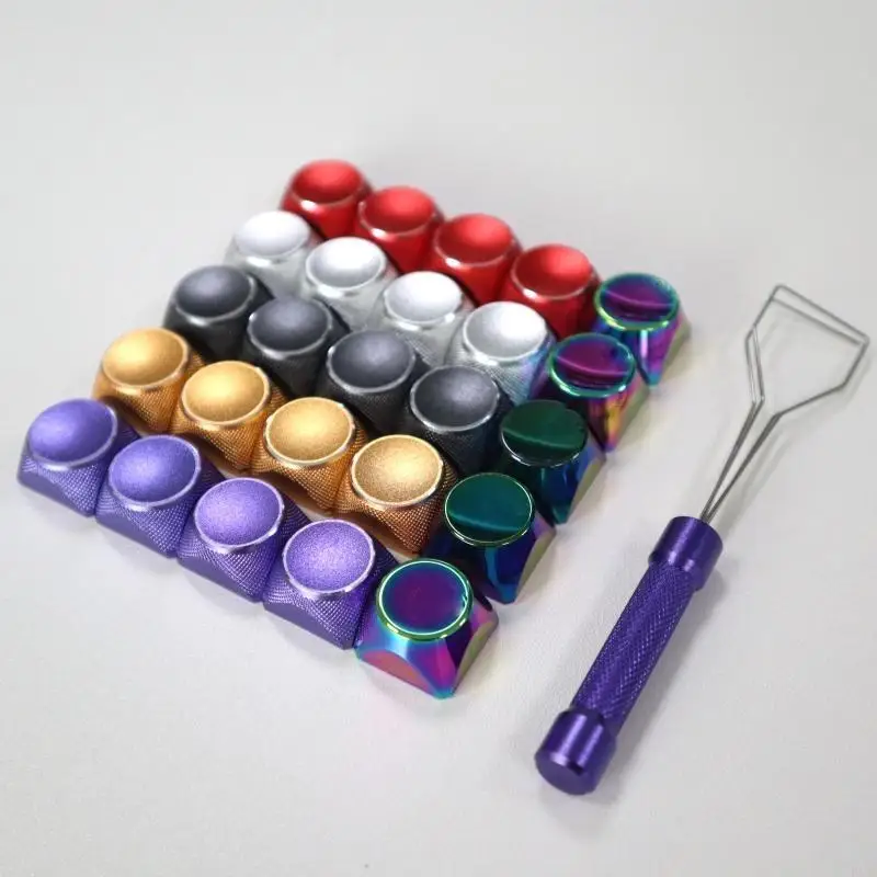 

F19C 5PCS Aluminum MX Клавички для игровых механических клавишных клавиш