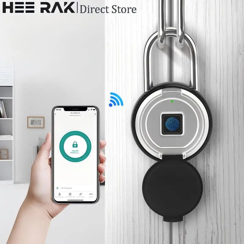 Cerradura con huella digital BOZZYS Tuya, cerradura para el hogar, autorización remota móvil, desbloqueo por Bluetooth, cerradura electrónica de aleación de zinc, resistente al agua
