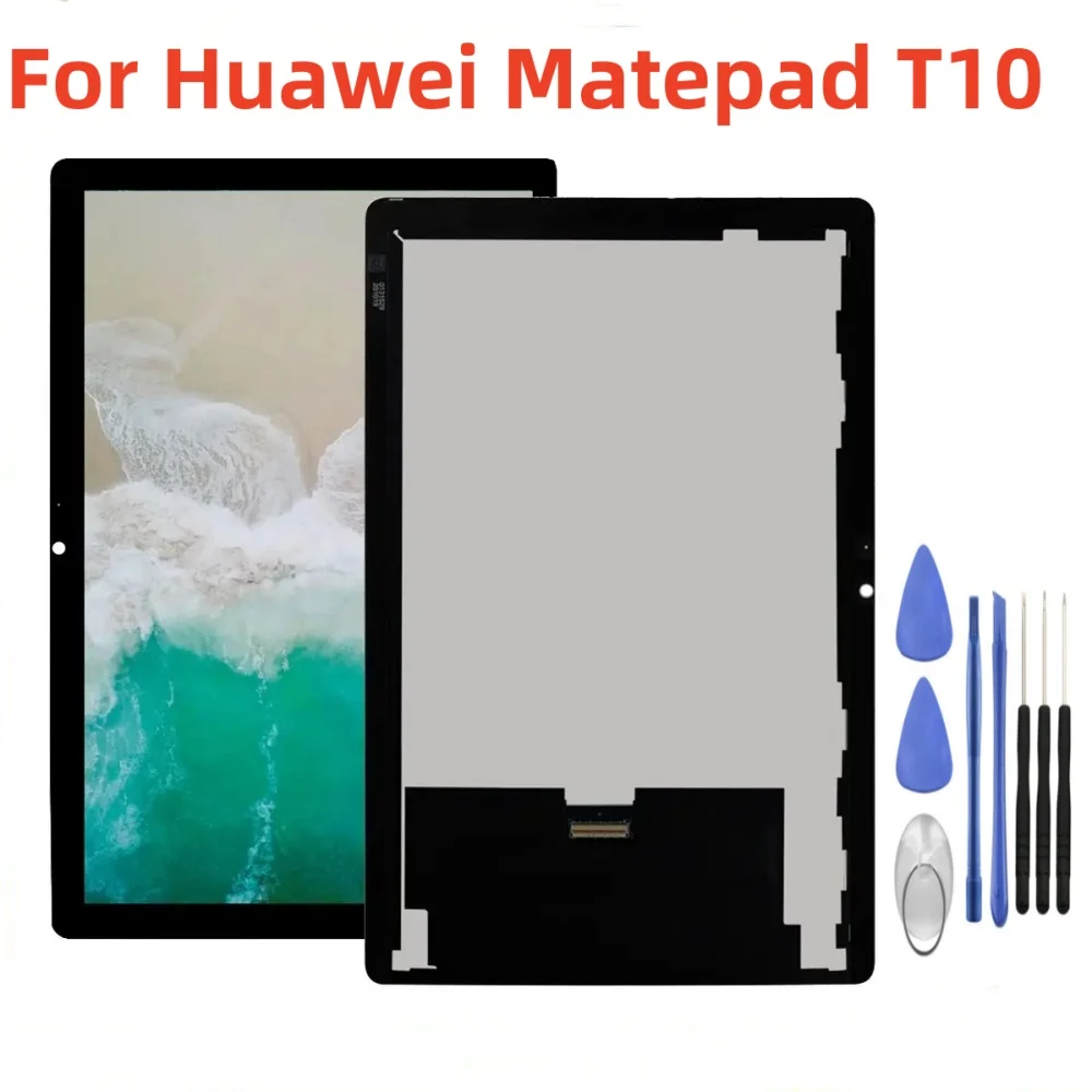 

Для Huawei MediaPad T10 T10s T10 AGR-L09 AGR-W09 AGR-AL09 AGS3-L09 AGS3-W09 ЖК-дисплей с цифровым преобразователем сенсорного экрана в сборе