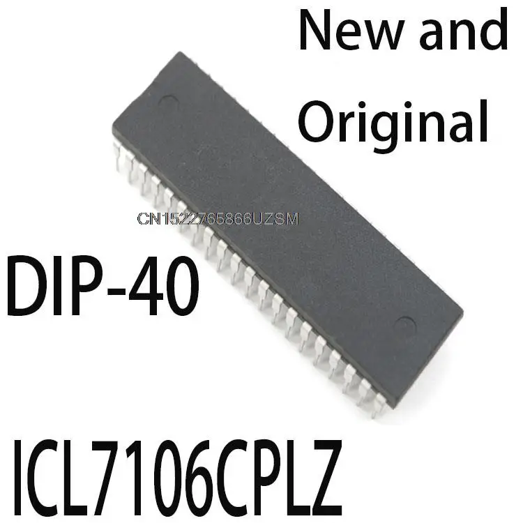 2PCS New and Original ICL7106 DIP 7106CPLZ DIP-40 ICL7106 DIP40 ICL7106CPLZ ICL7107CPLZ QFP-44 ICL7106CM44 ICL7107CM44