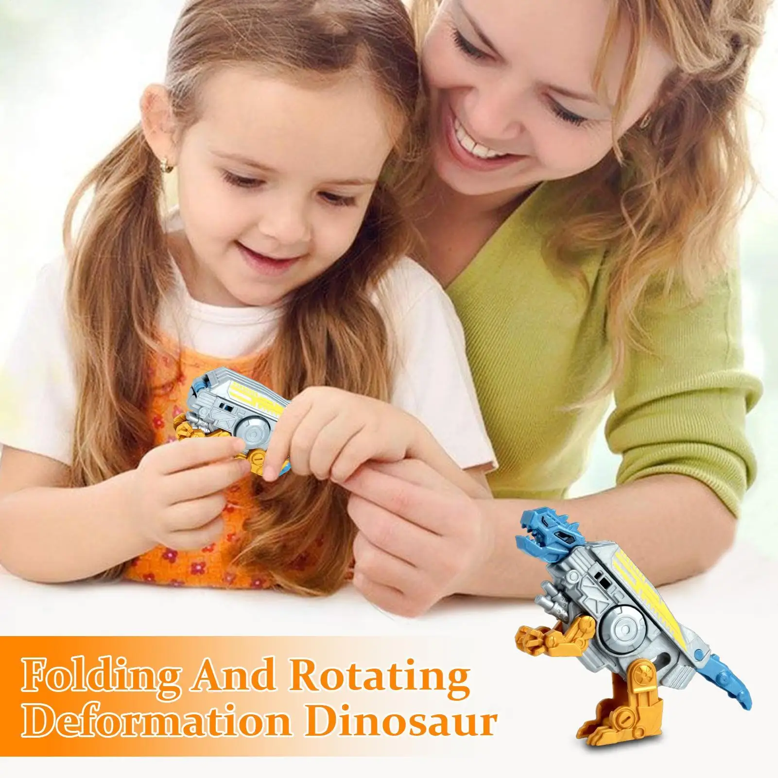 Dinosaurier Fidget 2-in-1 Kinder Fingerspitze Dinosaurier Stress Spinner Spielzeug Sensorische Spiele für Rollenspiele Kleinkind Kinder Tägliche Reisen