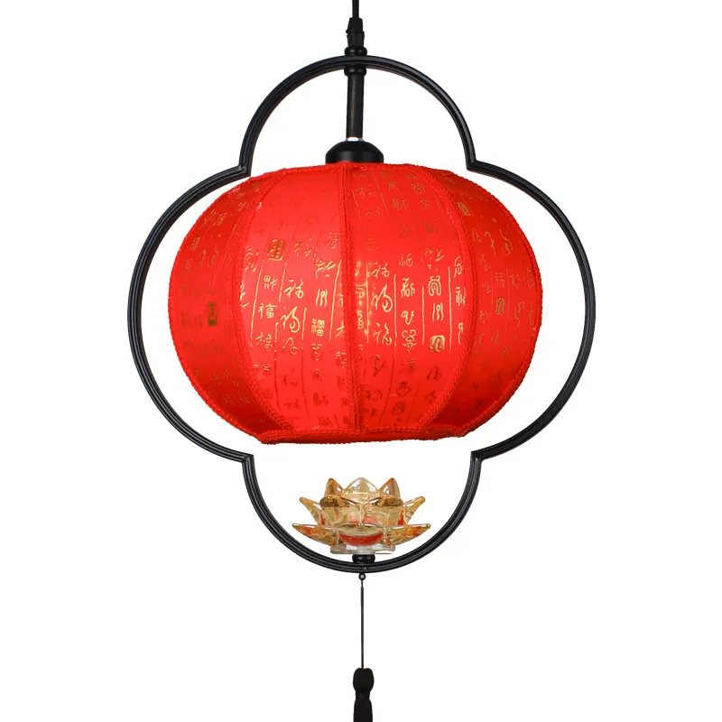 2025 new big red new Chinese lantern blessing character Spring Festival balcony festive housewarming wedding gate hanging lamp