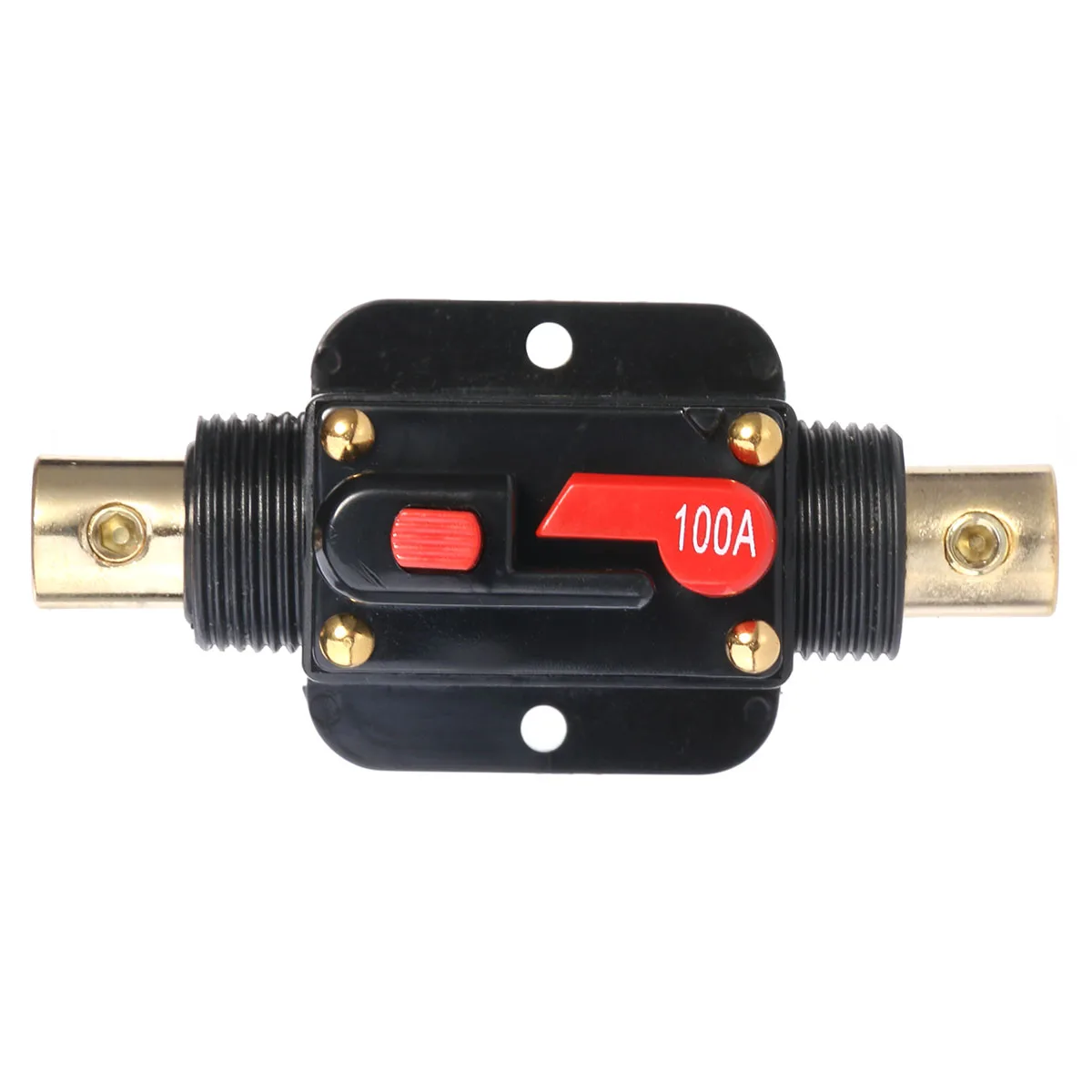 

100 A Long-lasting Fuse Holder Circuit Breaker Reset Fuseholder 100A Convenient Durable