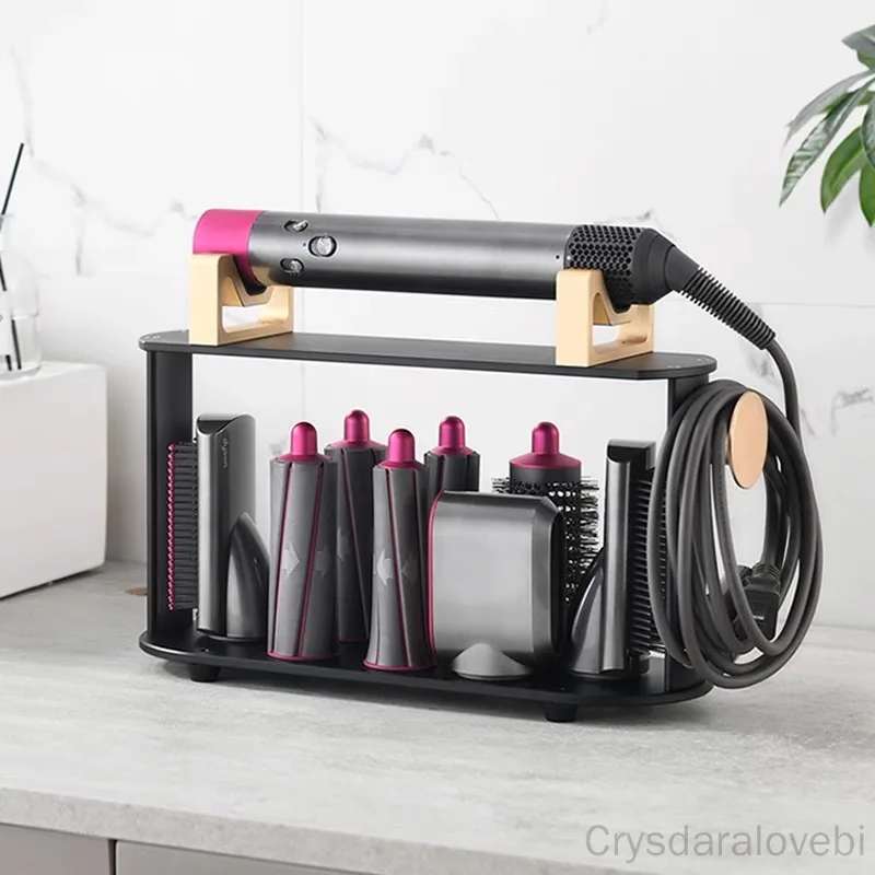 

Household Items for Dyson Hair Dryer Shelf Storage Stand Hair Curling Hair Curling Bracket Airwrap Storage Rack Bathroom Shelf