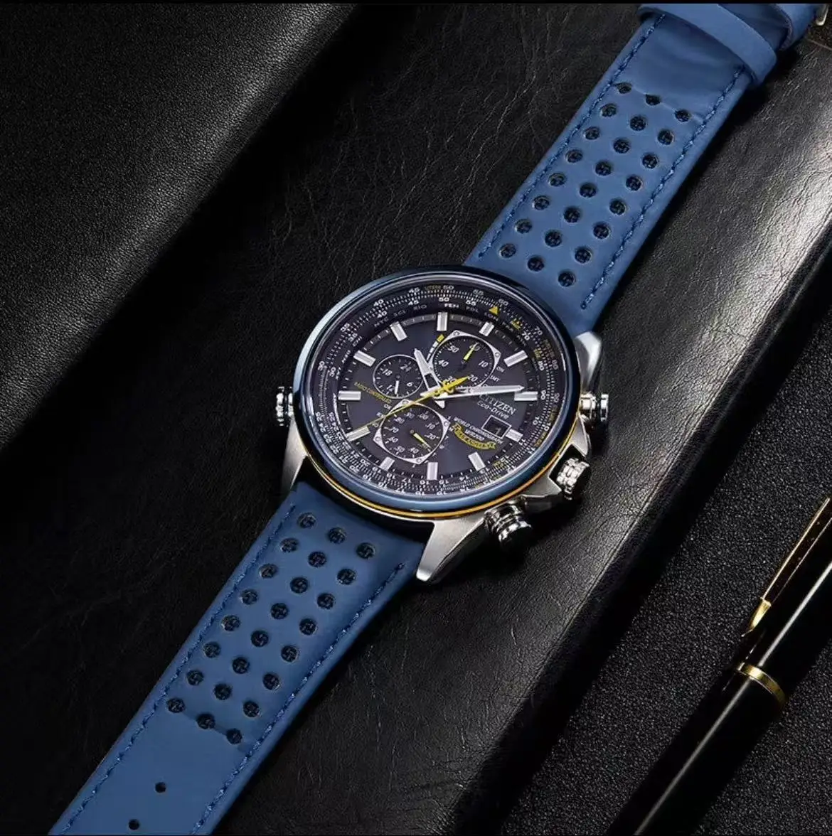 ساعة سيتيزن سيتاديل سكاي إيجل أنجل ميكانيكية أوتوماتيكية متعددة الوظائف للرجال