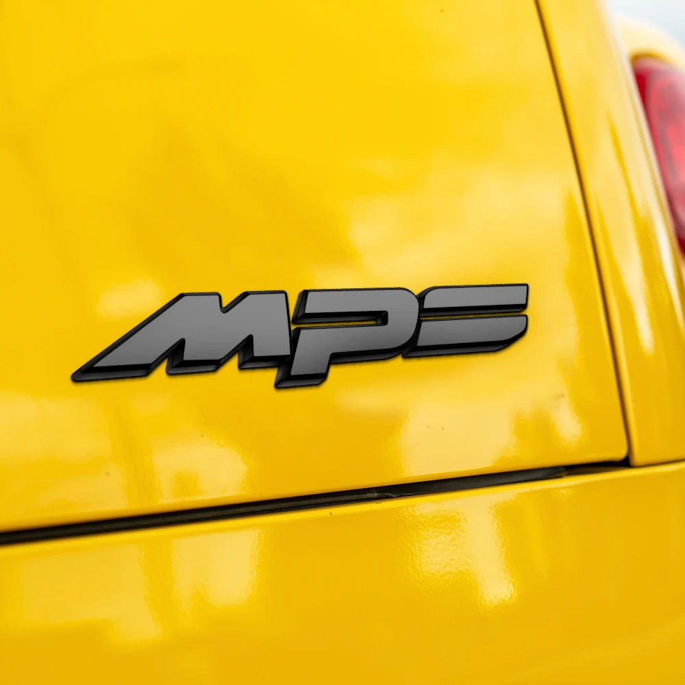 1 قطعة شارة MPS سوداء ملصق السيارات جذع ملصق لمازدا تصفيف السيارة الخلفي شعار مازدا ملصق مازدا اكسسوارات #1