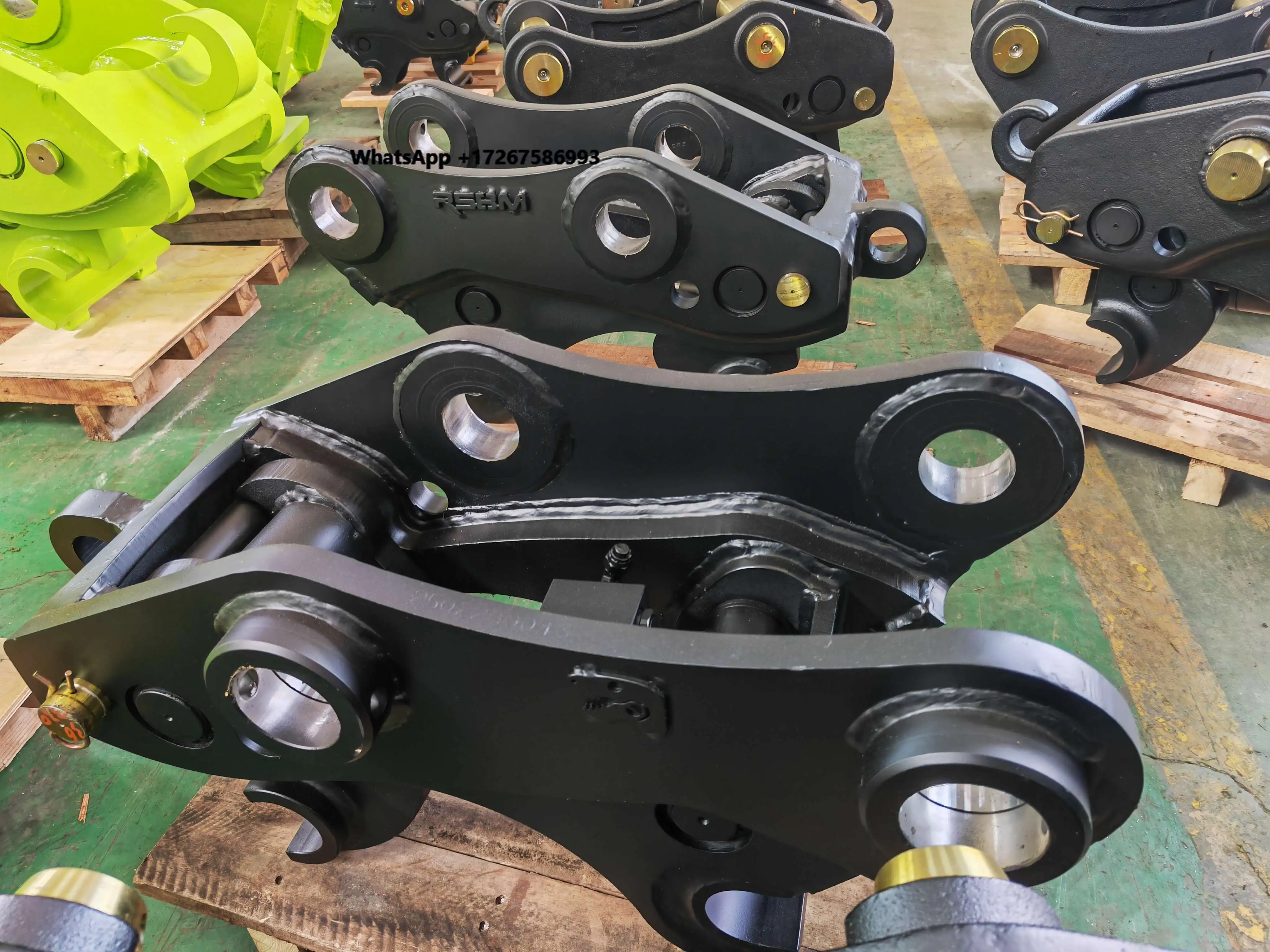 RSBM Heavy Duty Double Lock Hydraulic Quick Hitch for Excavator Rapid Bucket Change System