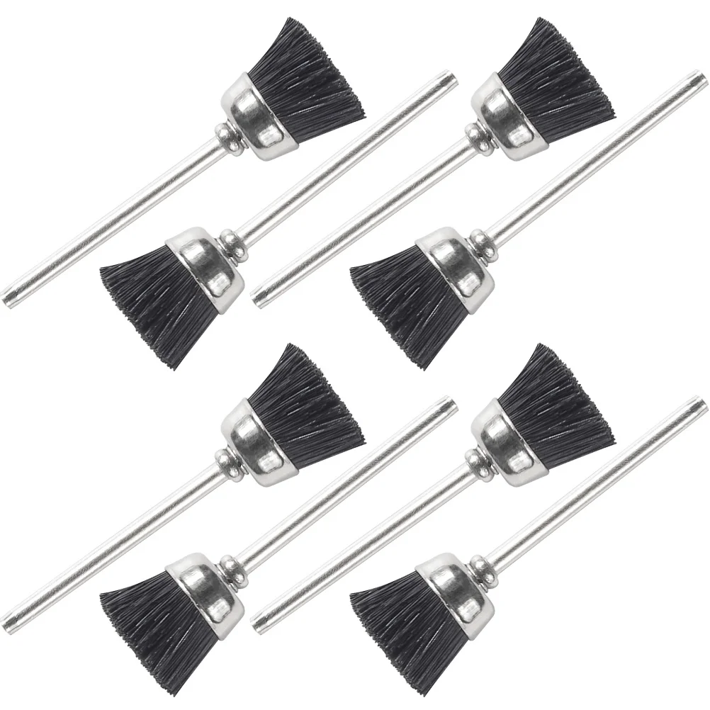 8 قطعة فرشاة تنظيف مثقاب الأظافر المهنية مسمار الفن صالون أداة مانيكير مثقاب الخشب الأنظف مجموعة الملحقات #2