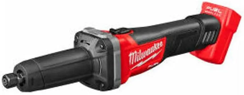 

Milwaukee 2939-20 18V Cordless 1/4" Braking Die Grinder Slide Switch (Tool Only), Chrome