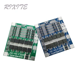 Placa de protección de batería de litio, equilibrador BMS 4S, 30A, 14,4 V, PCB 18650, Lipo, Li-ion, LiFePO4, 4S, BMS, circuito de carga de equilibrio PCM