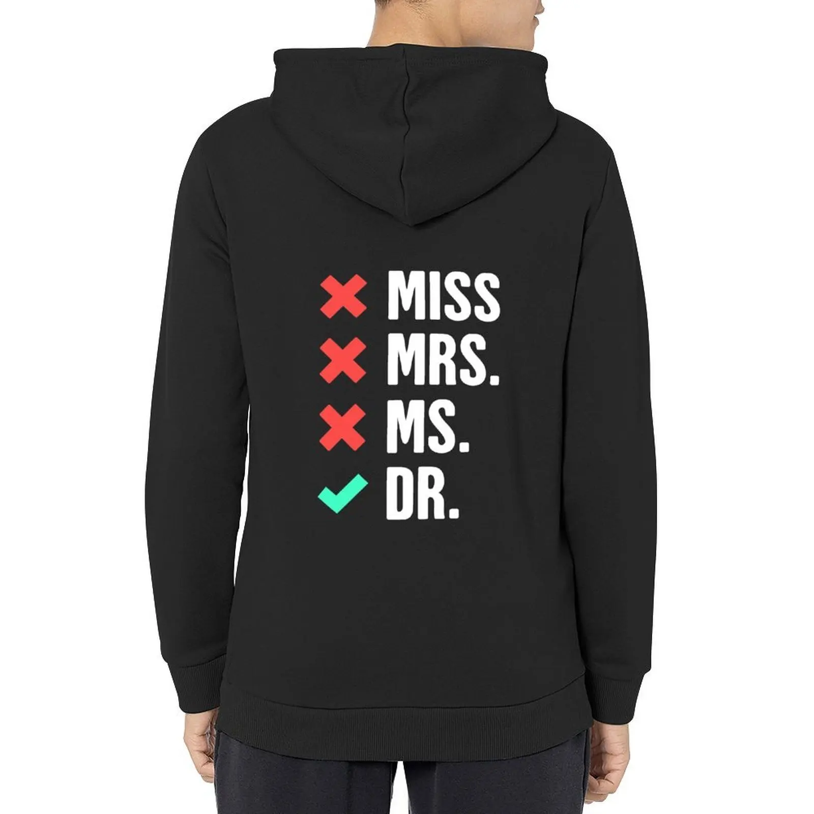 

Funny PhD Doctor Design Hoodie korean autumn clothes mens clothing blouse clothes for men designer hoodies