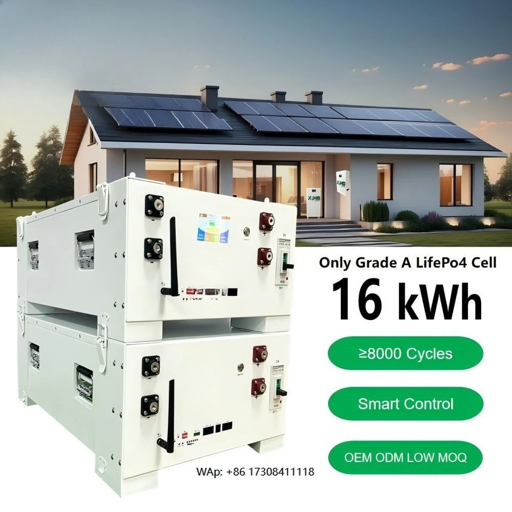 51.2V 48V 314Ah 280Ah Grade A+ Lifepo4 Battery Cells 15kWh 16Kwh Stackable Solar Home Energy Storage System