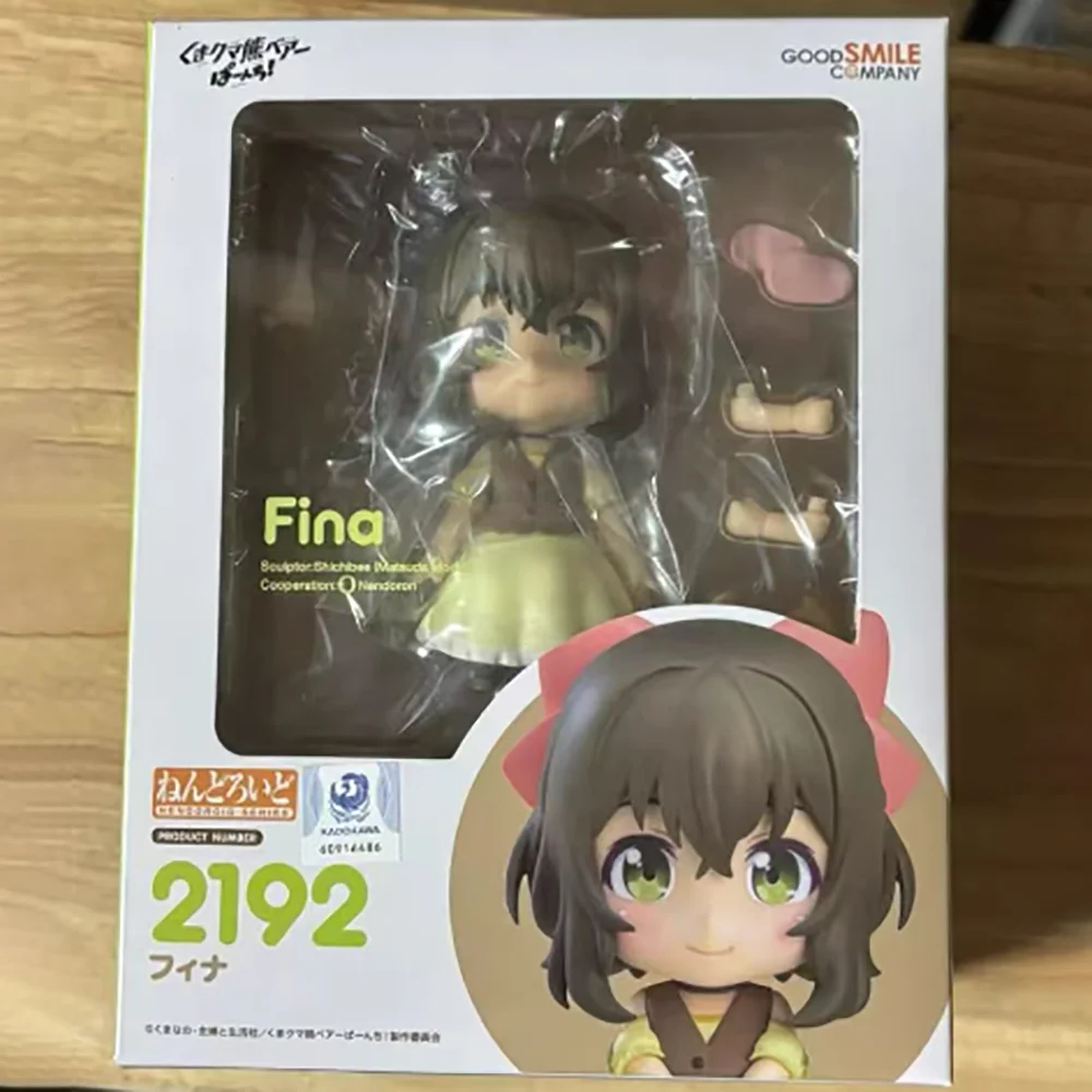 

100%Original in Stock Good Smile Company Kuma Kuma Kuma Bear Punch! Fina Nendoroid(#2192)Anime Figure Model Decoration Toy Gift