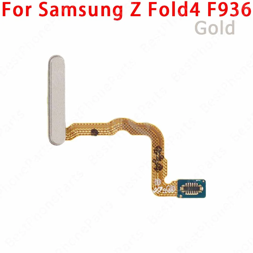 Phones Power Button Fingerprint Sensor Flex Cable For Samsung Z Fold2 5G F916 Fold3 5G F926 Fold4 F936 Replacement accessories