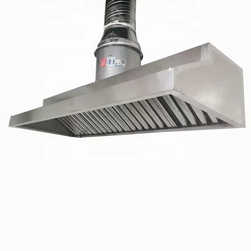 

Commercial Kitchen Equipment Stainless Steel Smoke Exhaust Vent Hood Restaurant Hotel Extractor Range Hood System