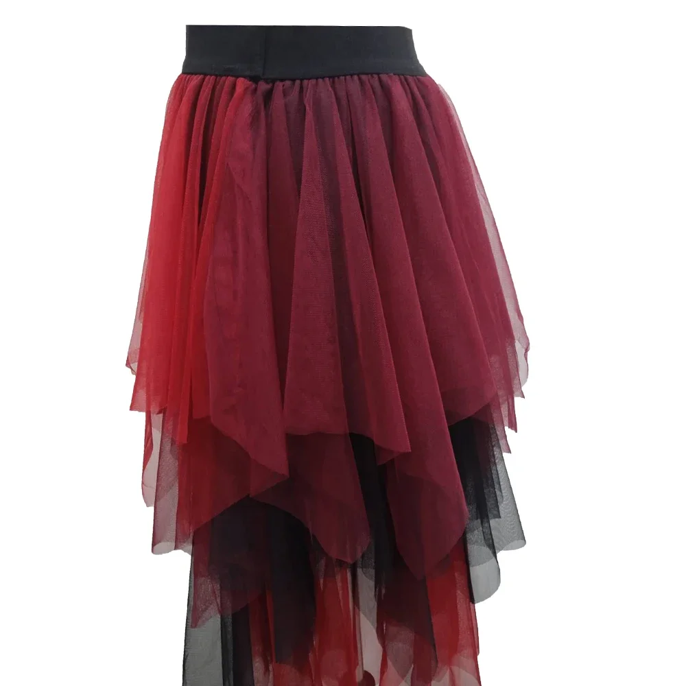 Vrouwen Steampunk Rokken Gothic Vrijgezellenfeest Rok Vintage Outfits Burlesque Bustier Kostuums Middeleeuwse Accessoires Plus Size