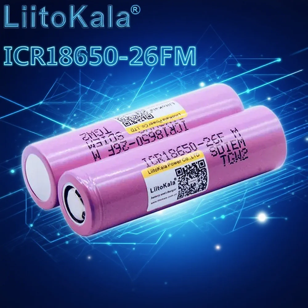 Liitokala ICR18650-26FM Π»ΠΈΡΠΈΠΉ-ΠΈΠΎΠ½Π½Π°Ρ Π±Π°ΡΠ°ΡΠ΅Ρ 2600 ΠΌΠΡ Liitokala ICR18650-26FM Π»ΠΈΡΠΈΠΉ-ΠΈΠΎΠ½Π½Π°Ρ Π±Π°ΡΠ°ΡΠ΅Ρ 2600 ΠΌΠΡ