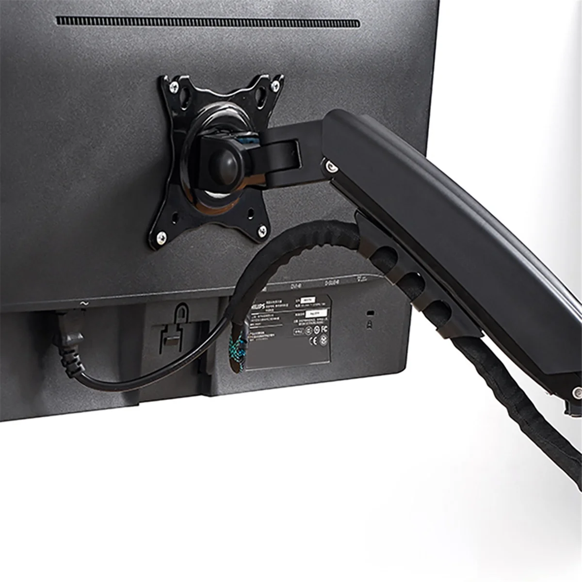 F80 Spring Monitor Arm 17-32" LCD/LED Full Motion Adjustable Stand Supports 2-9 Kgs A-A31R