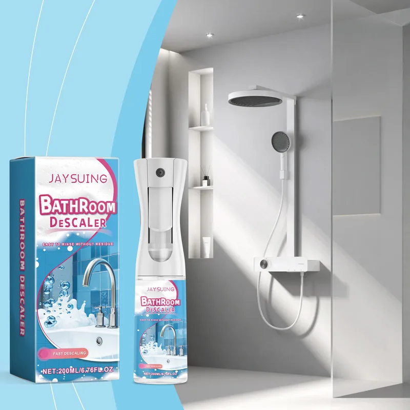 

Multi Purpose Bathroom Cleaner Shower Descaler Toilet Stain Remover Tile Glass Cleaner Eliminates Limescale Easy Bathroom Care