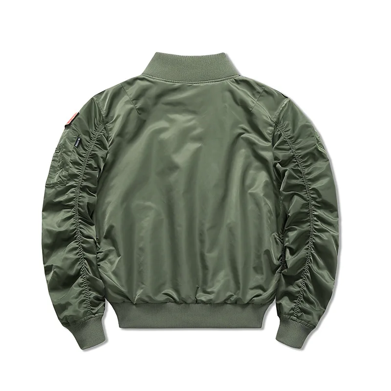2024 Bomber Jacket Men's Camouflage Air Force MA 1 Jacket Stand Collar Plus Size Coat Cargo Jacket Men Clothing