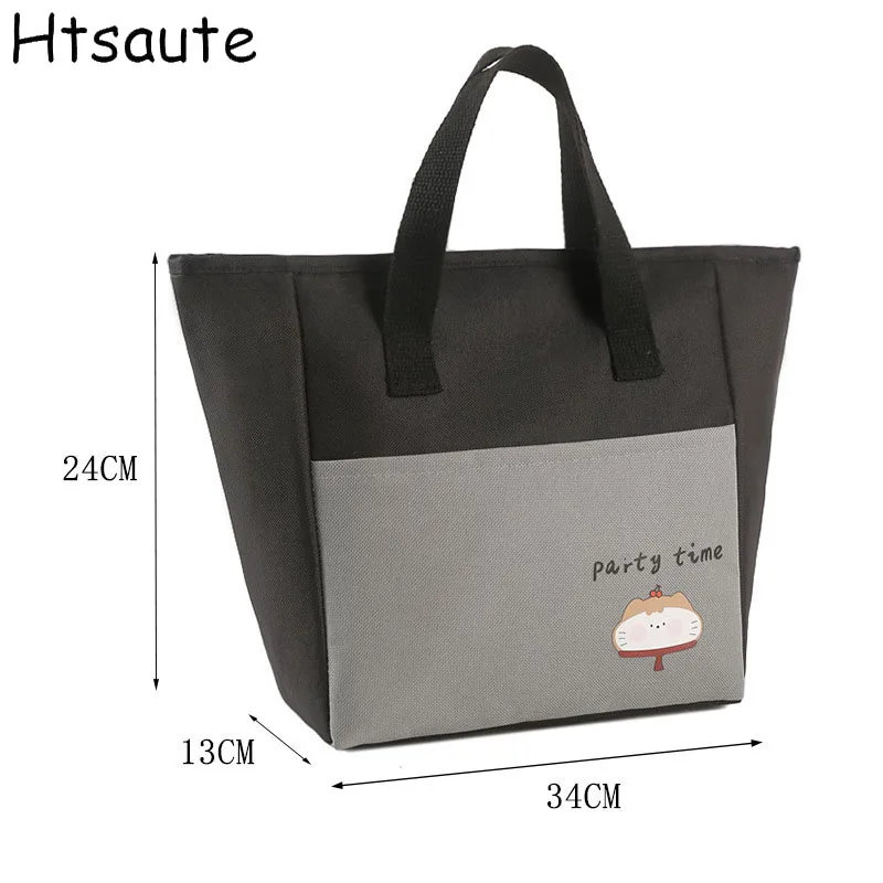 

Large Thermal Insulated Lunch Bags Cool Bag Picnic Adult Kids Food Storage Box Two Styles Outdoor Box lonchera bolsas de mujer