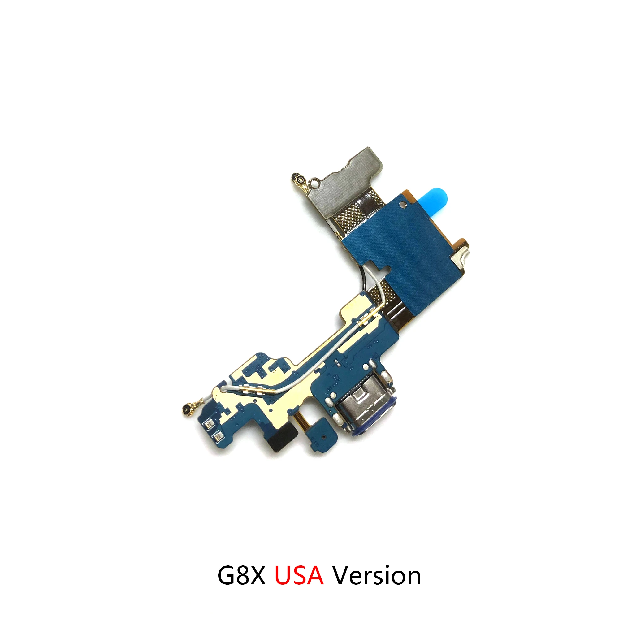 Charging Charger Plug Port Connector Board Parts Flex Cable With Mic For LG G8X G8 G9 ThinQ