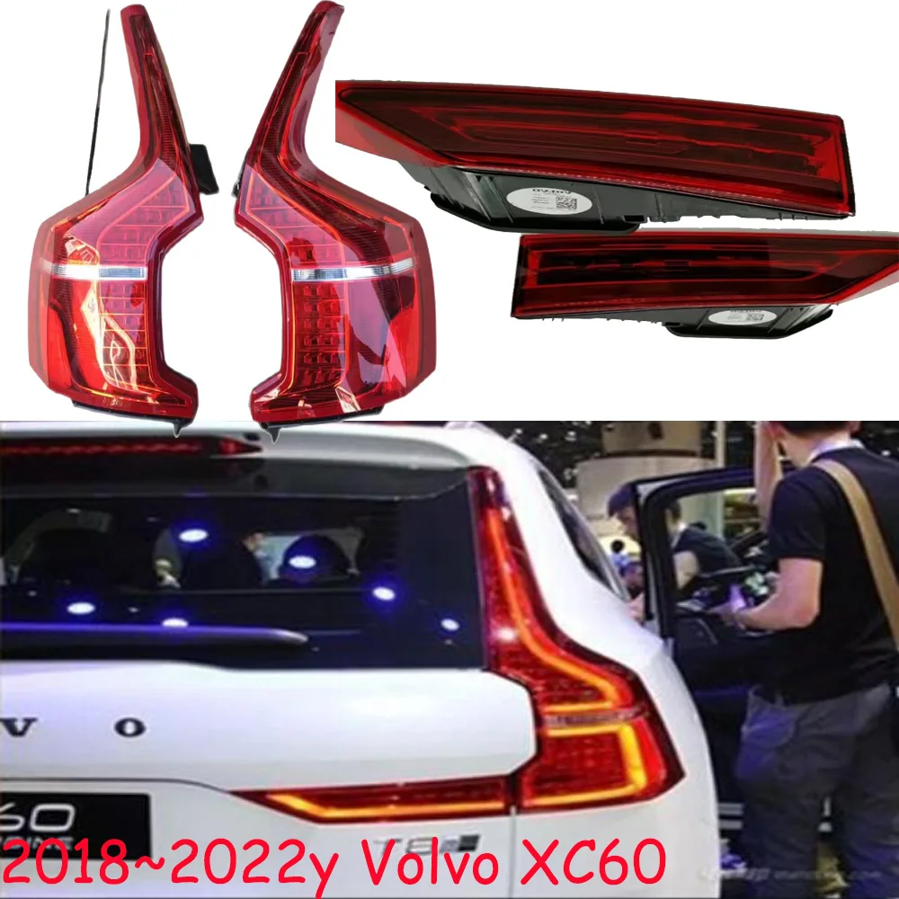 

1pcs car accessories bumper tail light for Volvo XC60 taillight Taillamp 2018~2022y for Volvo XC60 fog lamp