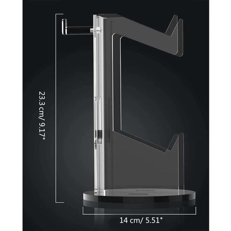 M17B Acrylic tầng Bộ Điều Khiển Trò Chơi Giá Đỡ Chơi Game Tay Cầm Chân Đế Gắn Tay Cầm Chơi Game Chân Đế Nghe cho Tắc