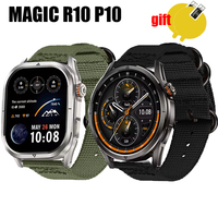 For KOSPET MAGIC P10 R10 Strap smart watch Band Nylon canvas Belt Soft Breathable Women men Wristband Screen Protector Film