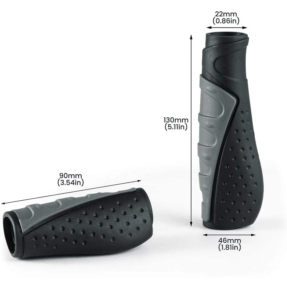 أجزاء الدراجة الجبلية الطويلة/القصيرة MTB لركوب الدراجات ملحقات الدراجة مقابض الدراجة مقابض مقود الدراجة #4