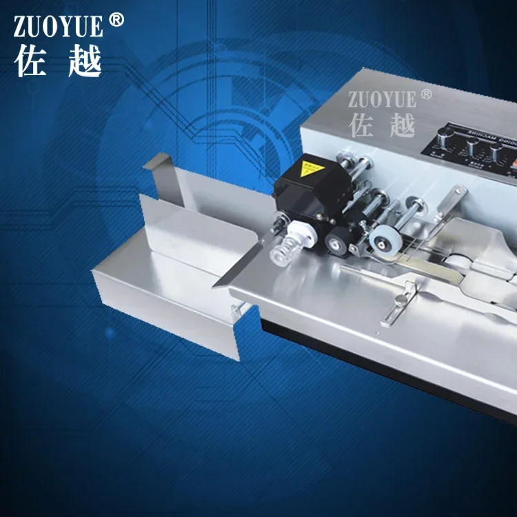 MY-380F الفولاذ المقاوم للصدأ التلقائي ترقيم الصفحات عجلة الحبر الصلبة ورقة بطاقة تسمية تاريخ الإنتاج آلة طباعة رقم الدفعة