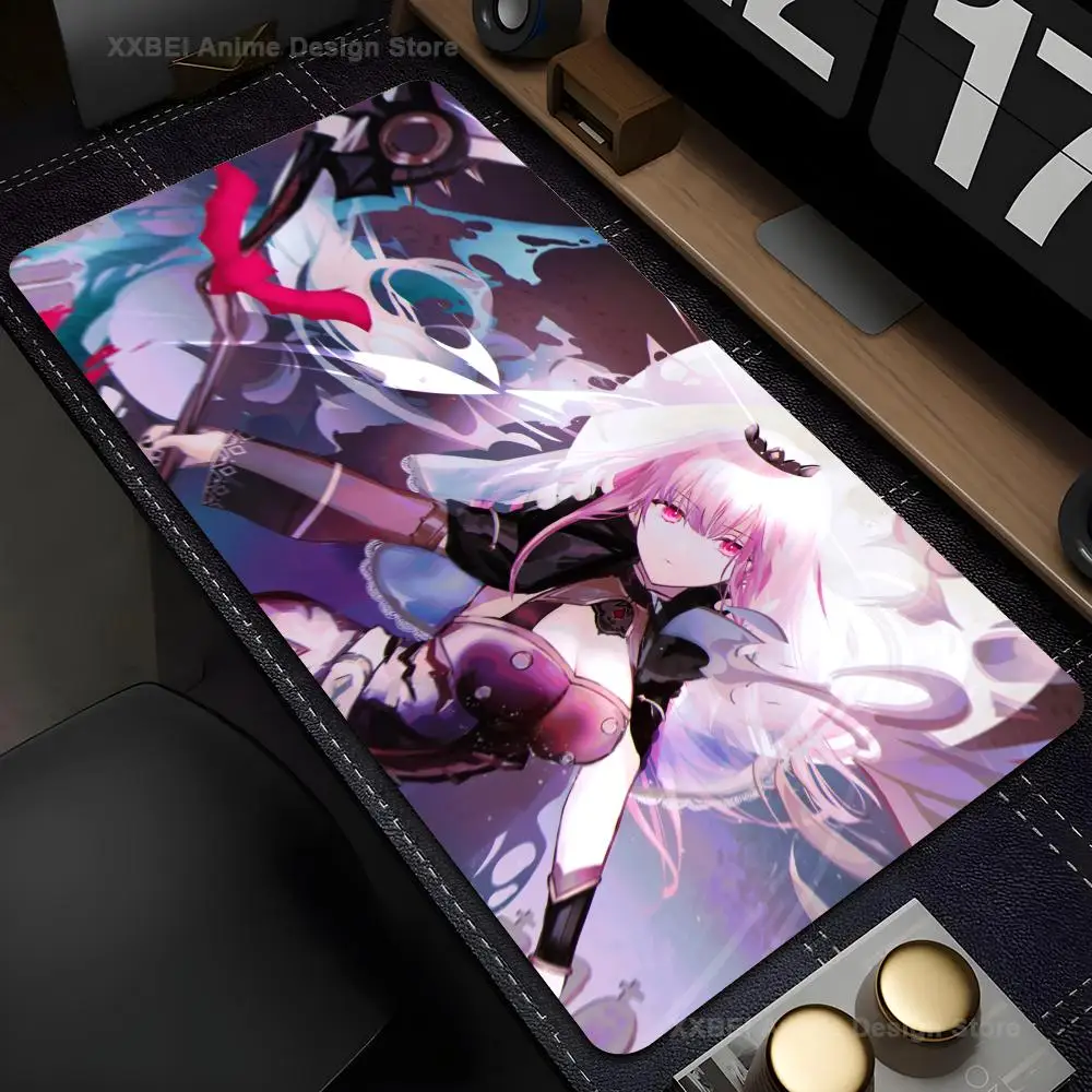 Mori Calliope Hololive Anime Girl Mousepad Large Gaming Mouse Pad LockEdge Thickened Computer Keyboard Table Desk Mat