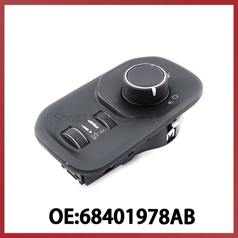 68401978AB for Dodge Chrysler Automobile Headlight Fog Light Switch Headlight Knob Combination Switch