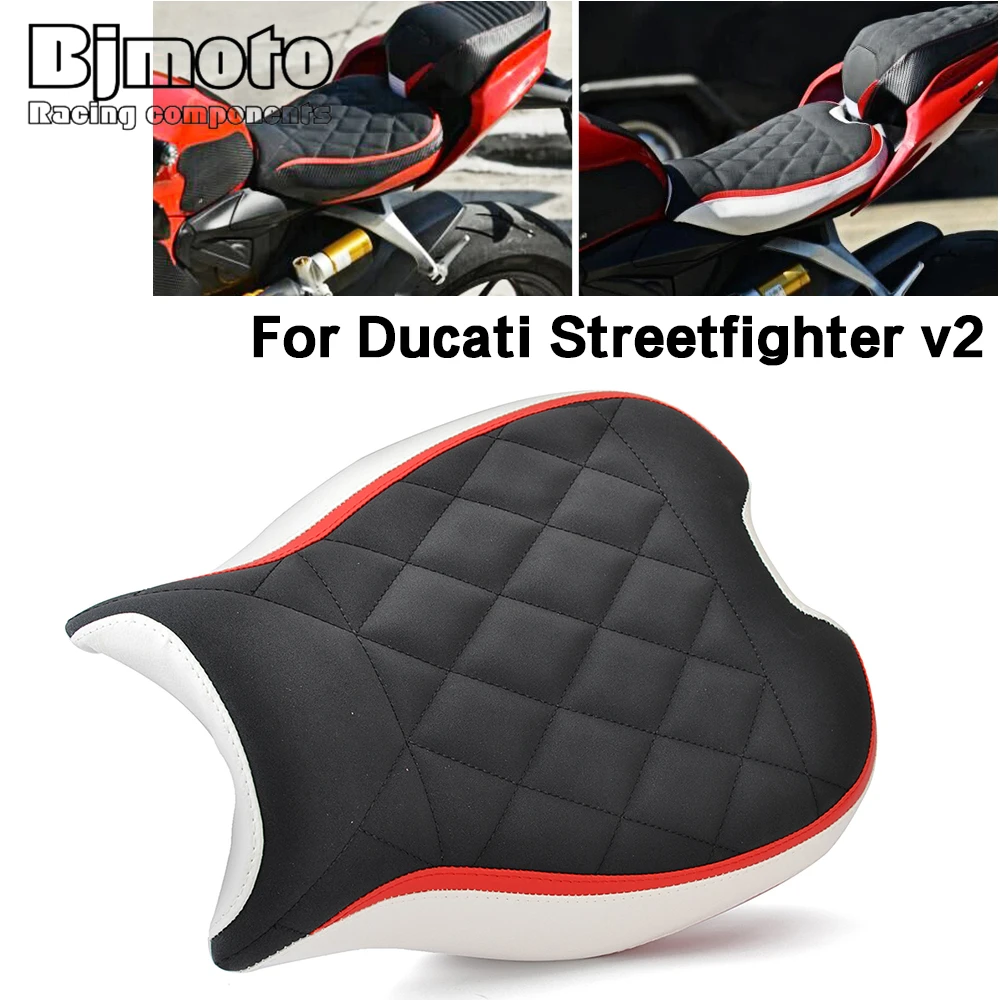 For Ducati Streetfighter V2 accessories 2022 2023 Front Rider Cushion Seat Pad