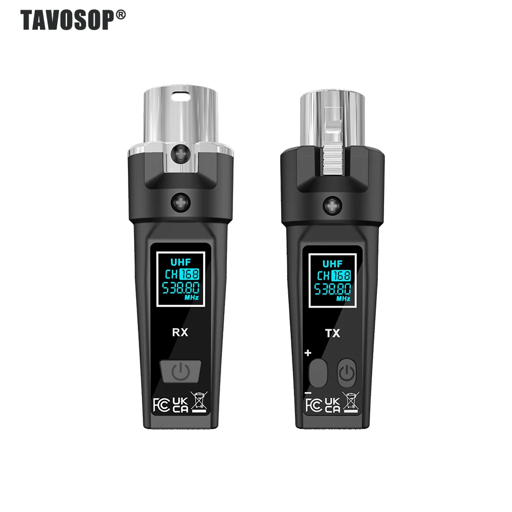 Système de conversion de microphone sans fil, émetteur-récepteur XLR pour microphones dynamiques, mélangeurs audio, systèmes PA, guitares