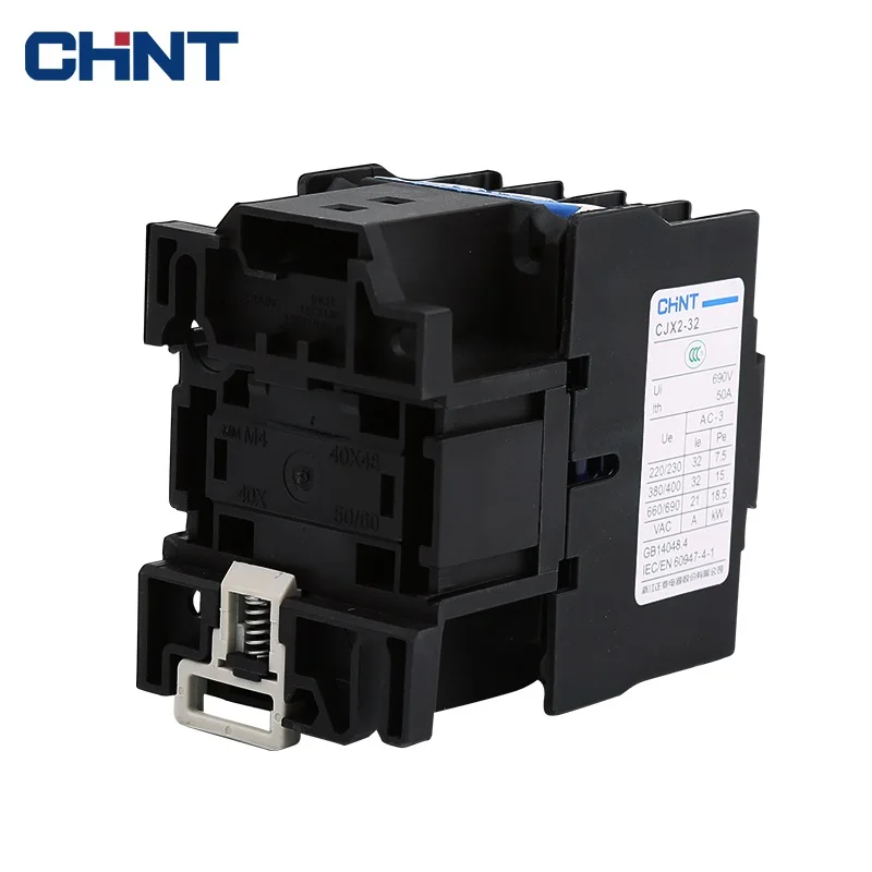 CHNT CJX2 3 poles miniature  contactors-motor CJX2-3210(NO)/01(NC)  50HZ AC 380V,220V,127V,110V,48V,42V,36V,24V