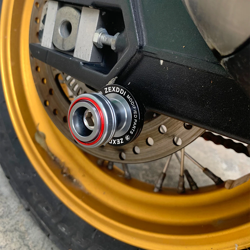 M8 صالح لهوندا CBR 600RR 1000RR كاواساكي Z 900 650 ninja400 سوزوكي GSX R S انتصار 660 دراجة نارية Swingarm بكرات حامل مسامير