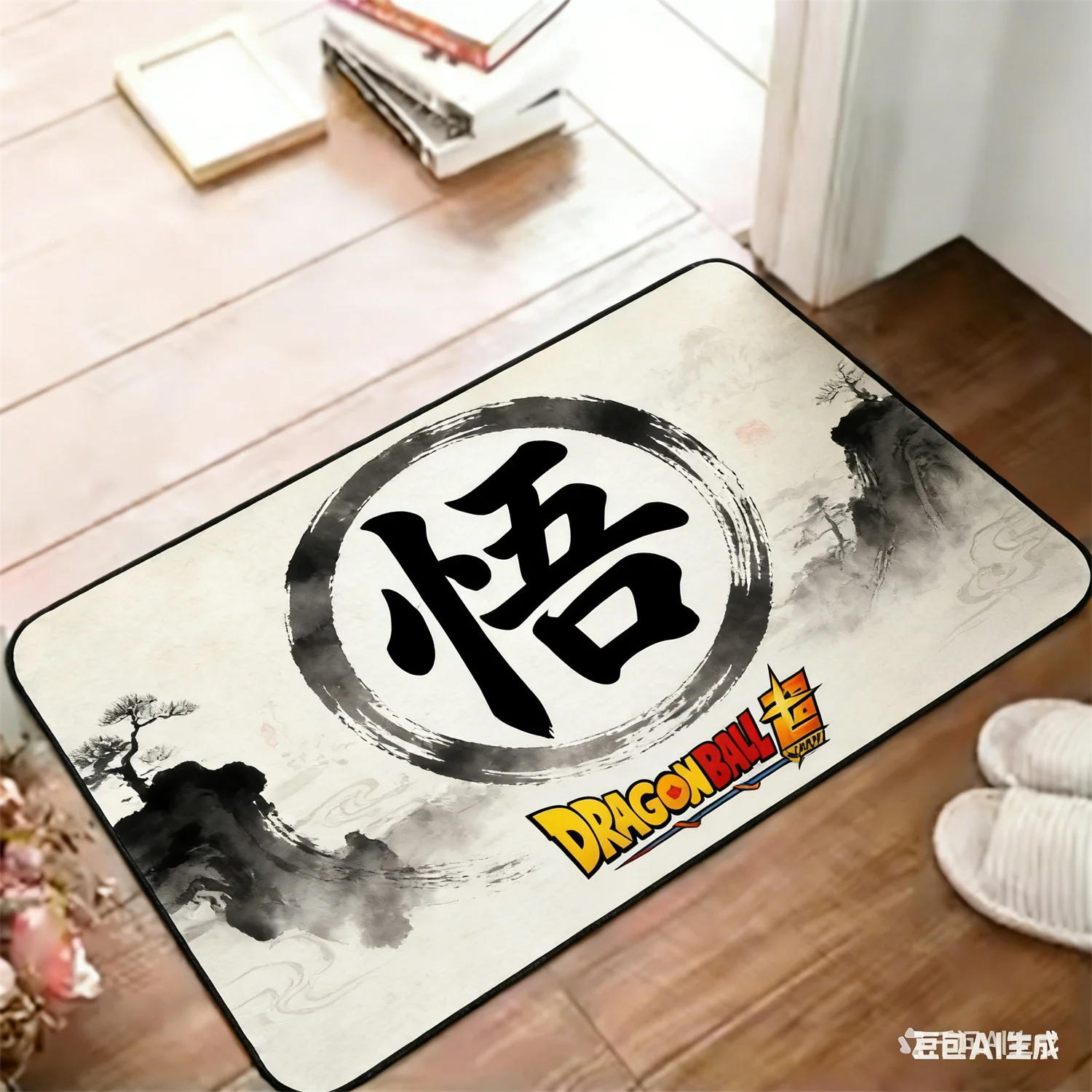 

Dragon Ball Doormat, Anime Fan Favorite Goku Print Decorative Floor Mat for Fans, Anime Entryway Decor