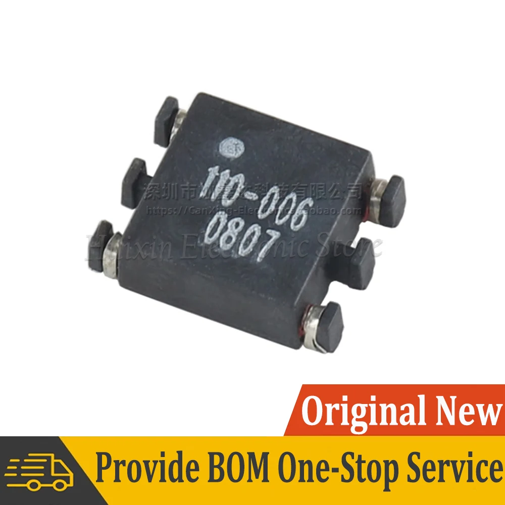 5pcs 110-006 SMD 1:1 Isolation 75KHZ-1mHZ SMT Gate Drive Transformer Inductance 135uH Digital Audio  Pulsing Inductor 1000Base-t